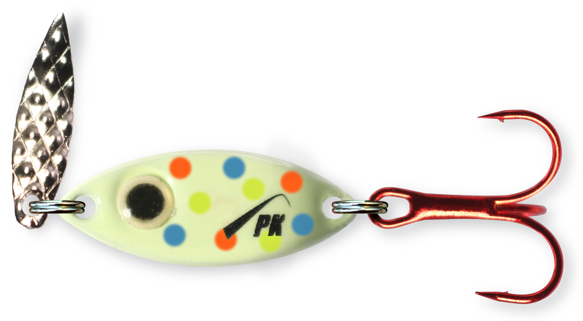 PK Predator 1/16t & 1/8th oz Fishing Spoon