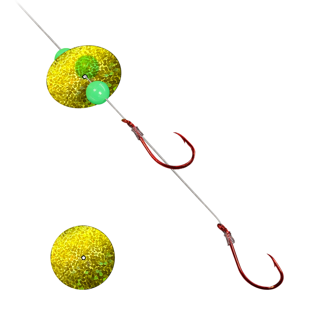 PK Dakota Disc Live Bait Spinner Rig