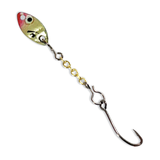 Tungsten 1/32 oz. Metigoshe Rig - PK Predator Flash Fishing Spoon