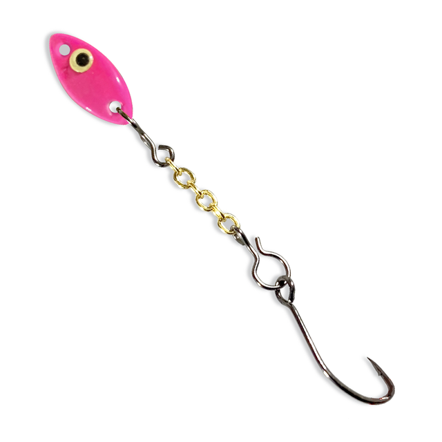 Tungsten 1/32 oz. Metigoshe Rig - PK Predator Flash Fishing Spoon