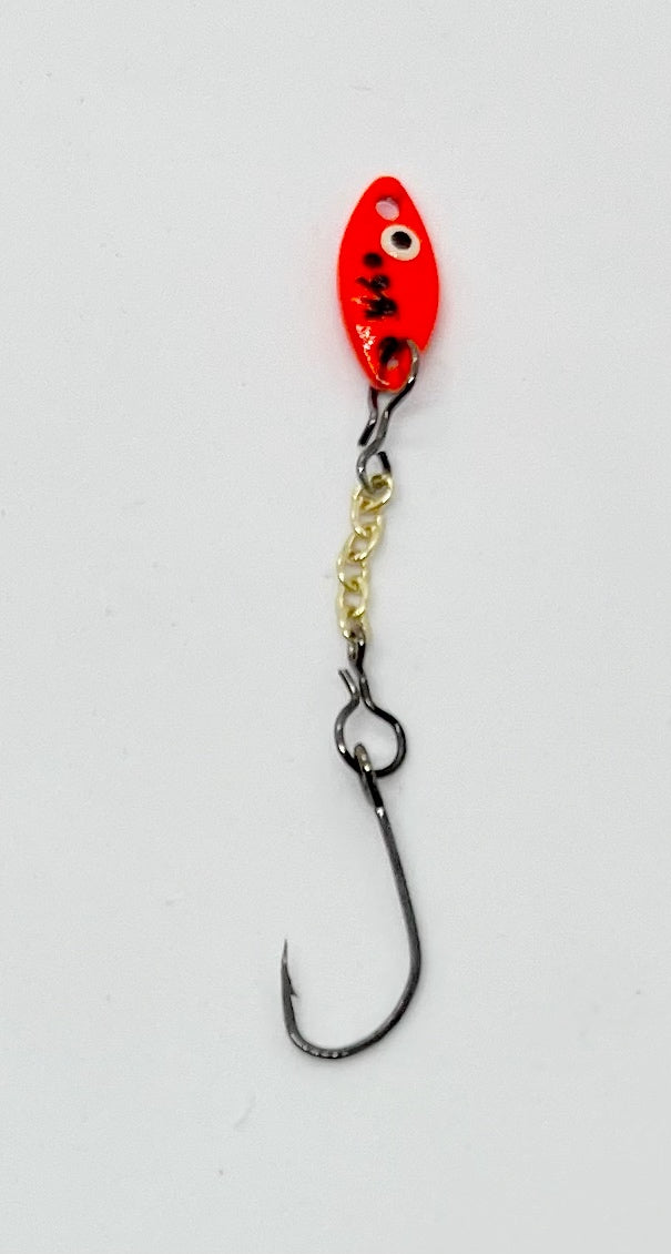 1/32 Oz Metigoshe Rig Tungsten Spoons - PK Predator Flash Fishing
