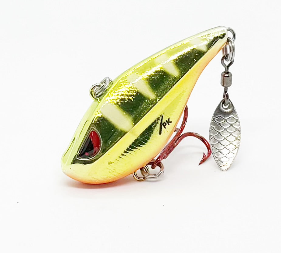 c a richardson fishing lures for sale PK Ridge Rattlr Tailspin Hardbait Model:SLV-1011b-SPOOL THE MIGHTY FISH EPOXY ALL RITE Lipless design reduces snagging