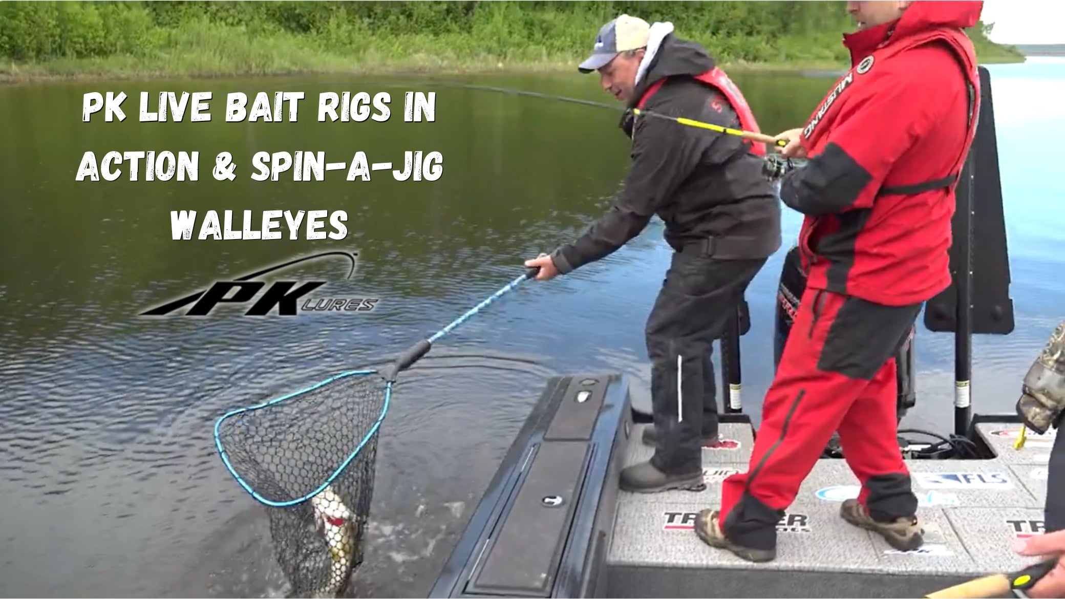 Catching Walleyes with PK Lures Fishing Rigs