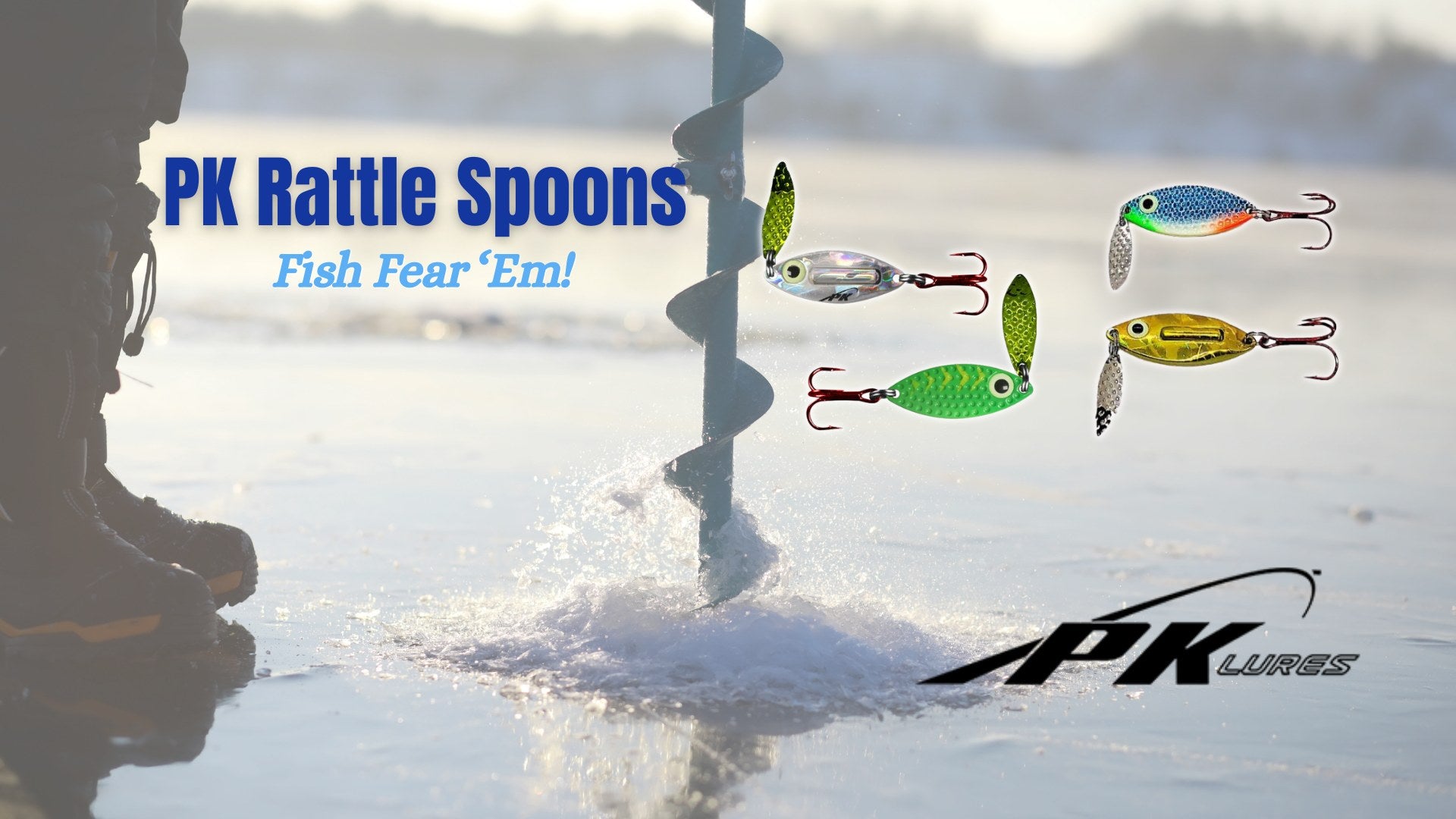 Load video: Ice Fishing Rattle Spoons