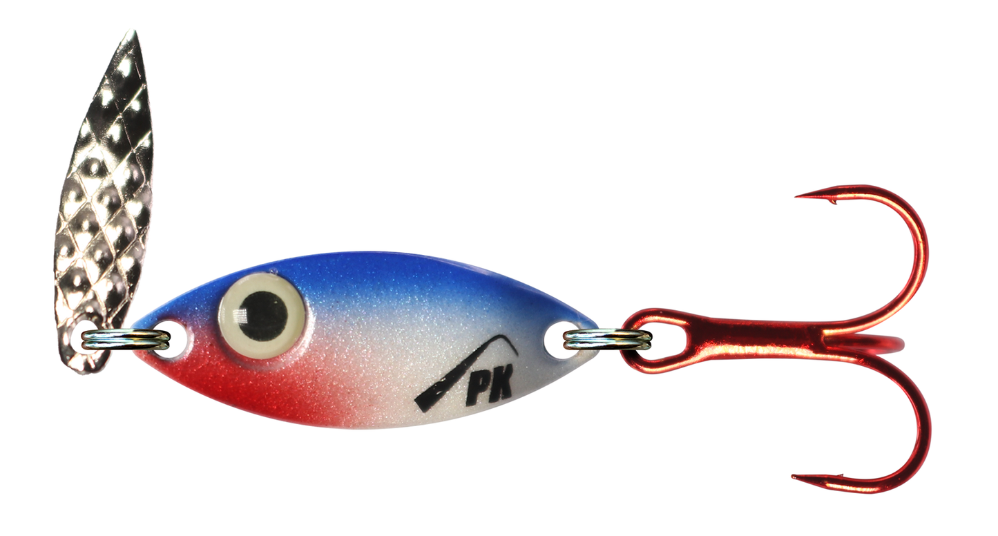 PK Predator 1/16t & 1/8th oz Fishing Spoon