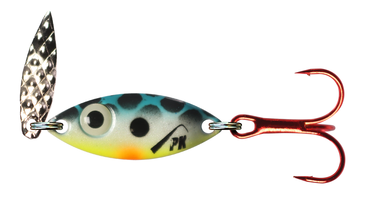 PK Predator 1/16t & 1/8th oz Fishing Spoon