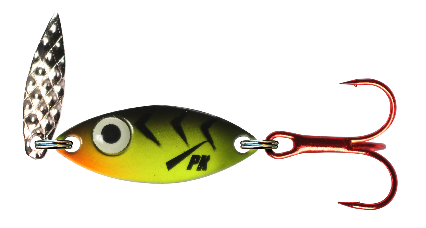 PK Predator 1/16t & 1/8th oz Fishing Spoon