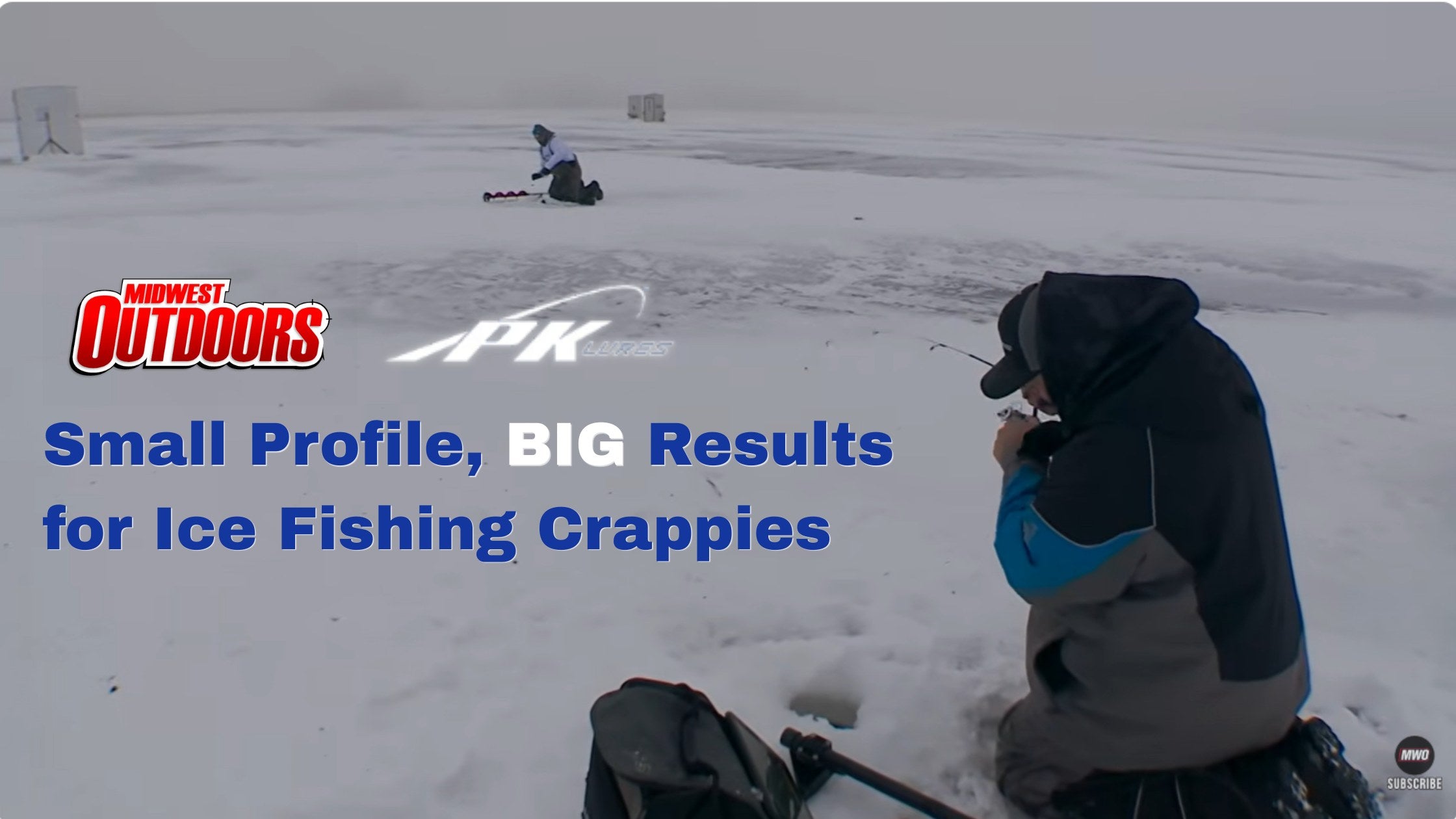 Load video: Ice Fishing Tackle on Crappies