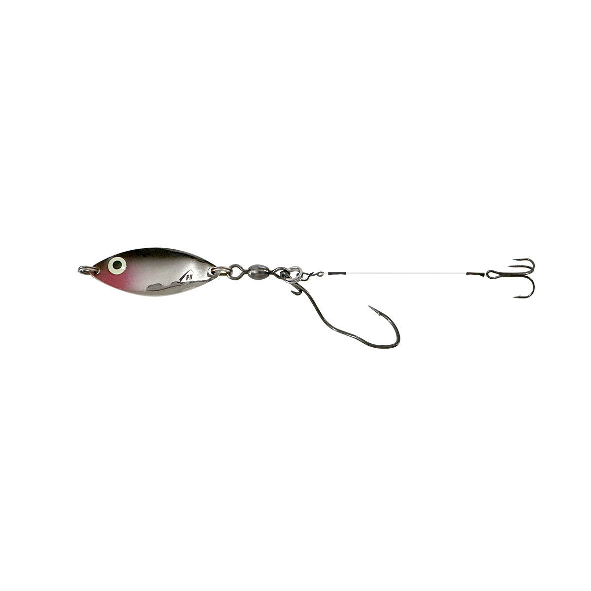 black and white fishing lure png PK Sonar Spoon - FFS Lure