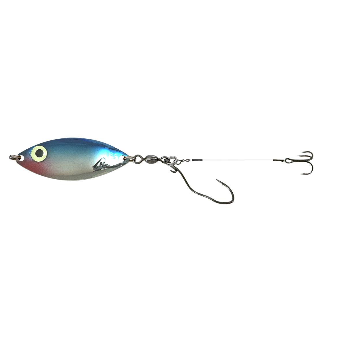 PK Lures Sonar Spoon-Blue Chrome