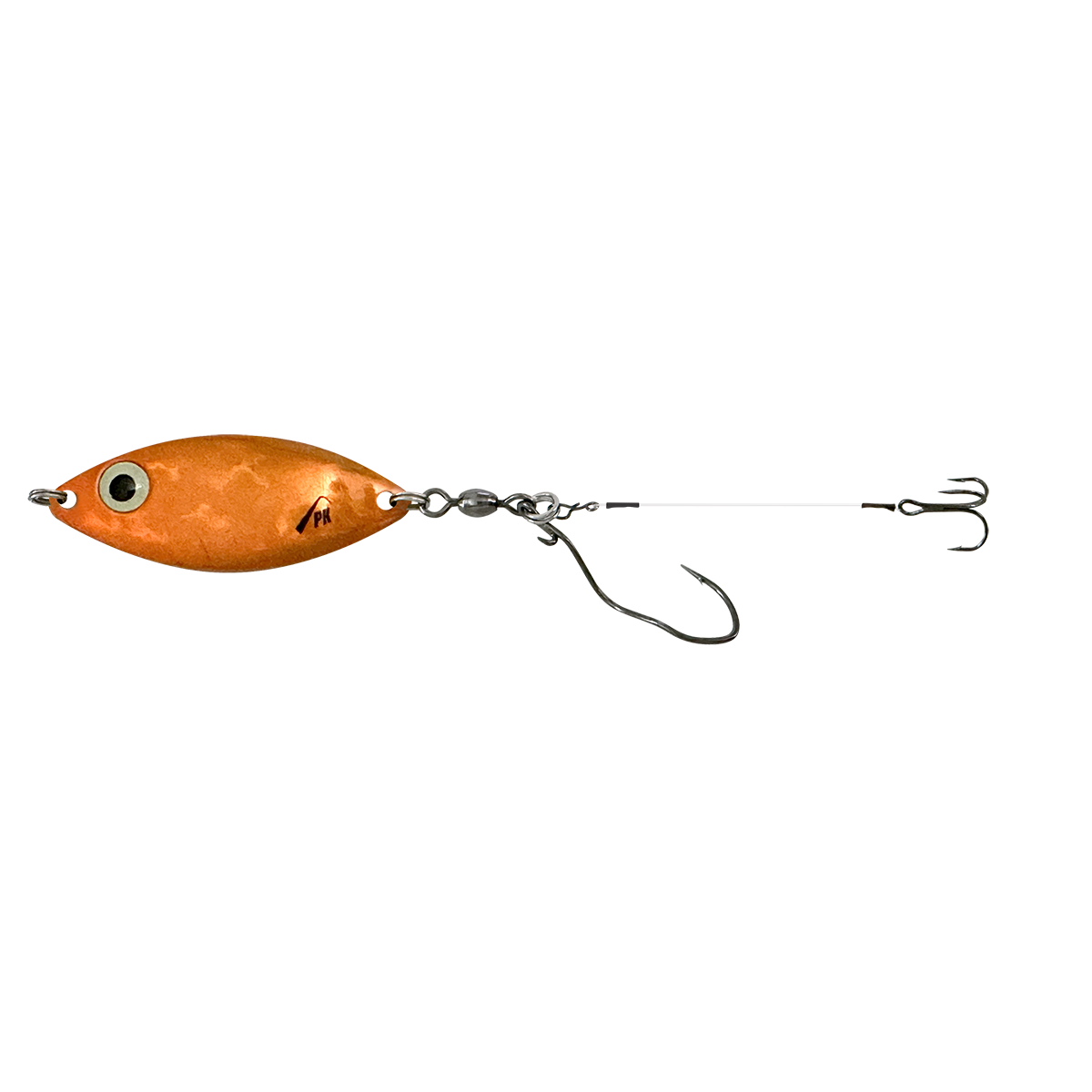 PK Lures Sonar Spoon-Orange