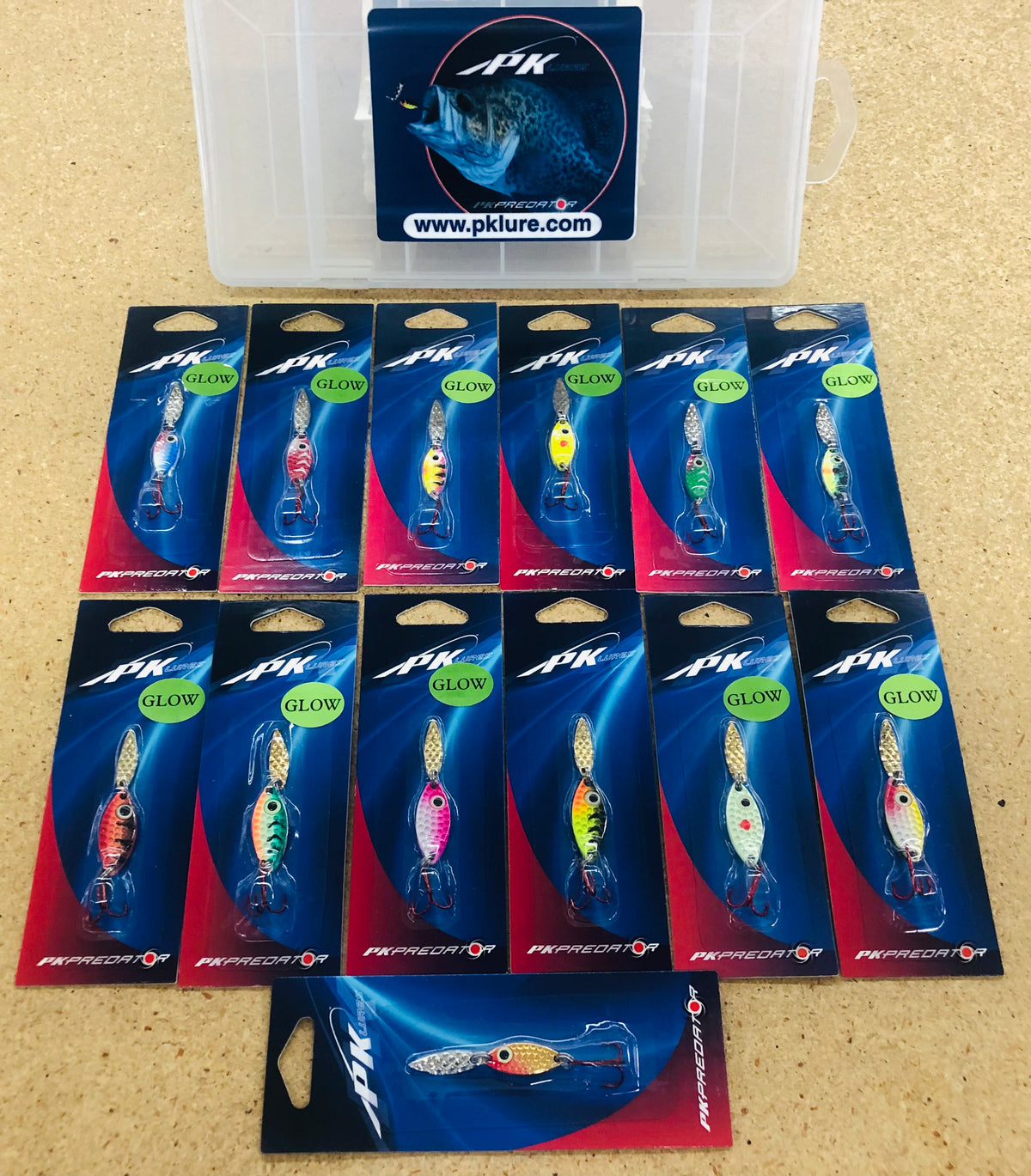 Pk Rattle Spoon PK Ice Fishing Spoon Kits - Bulk Discount Spoons – PK Lures