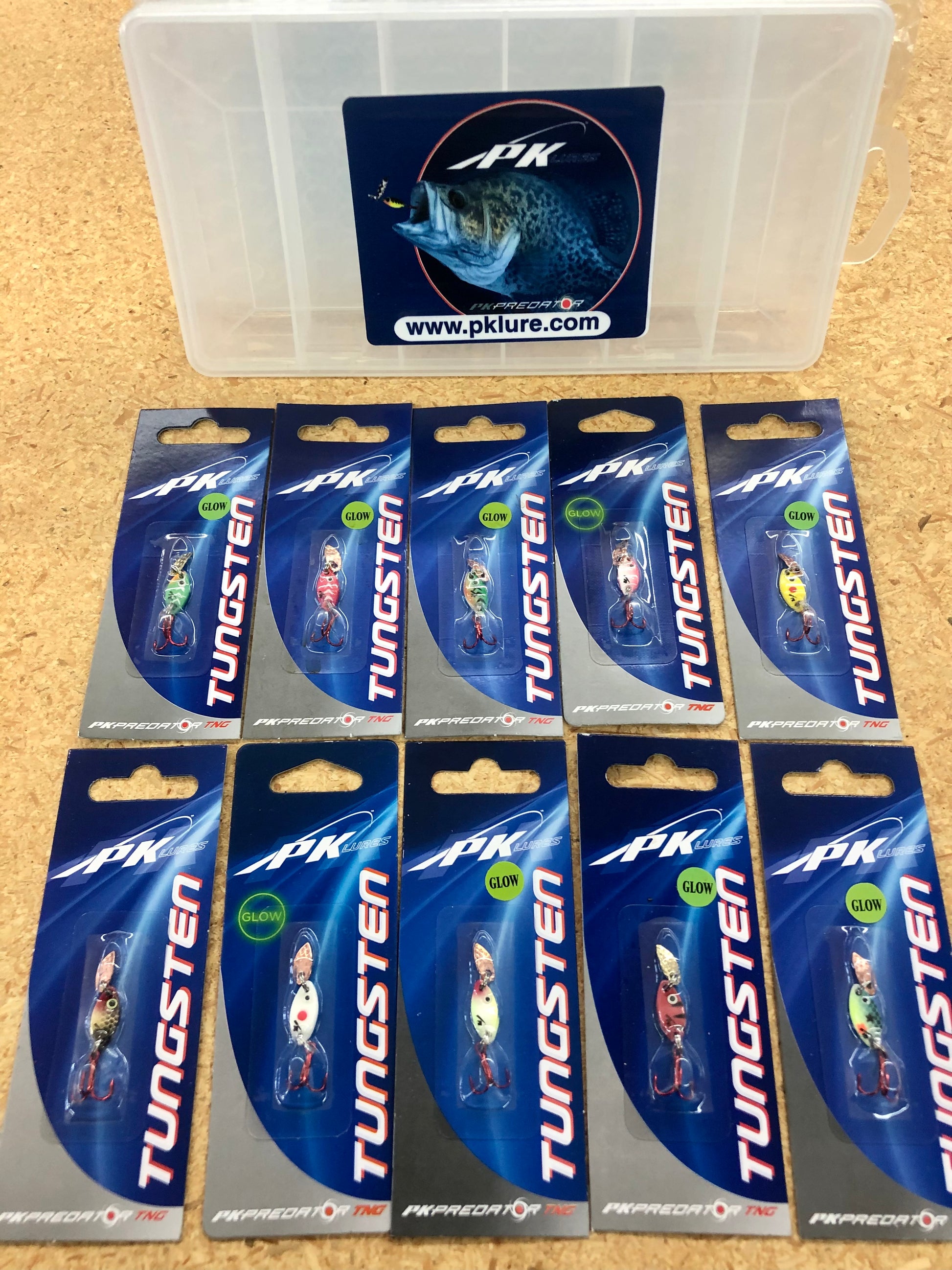 PK Ice Fishing Spoon Kits