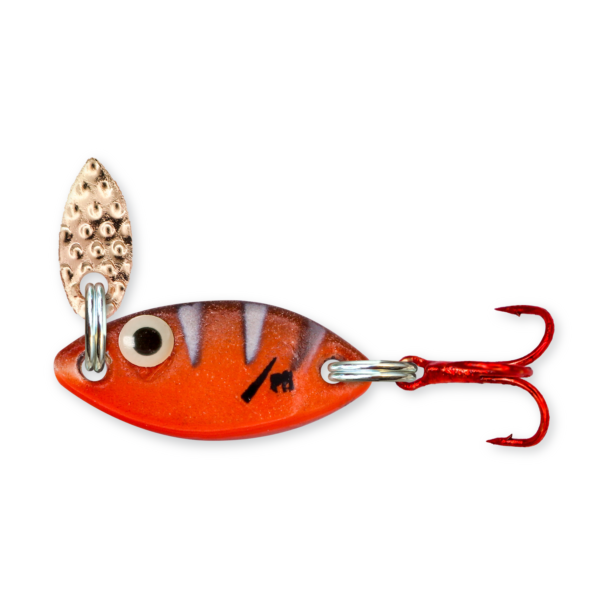 Patriot Star Pattern Spoon Lure by Parsons Lures
