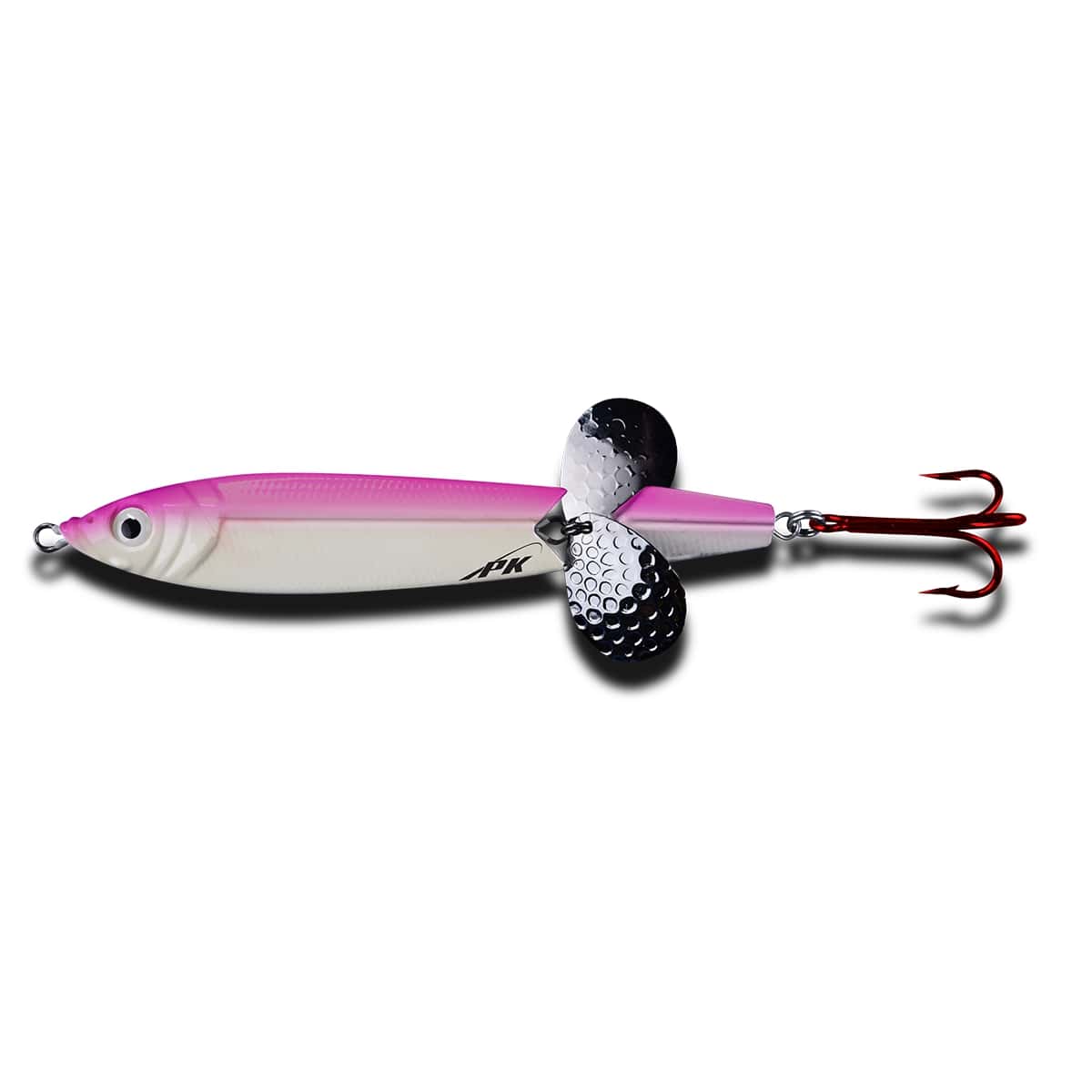 PK Panic Versatile Fishing Spoon - Pink Back Glow / 1/8 oz