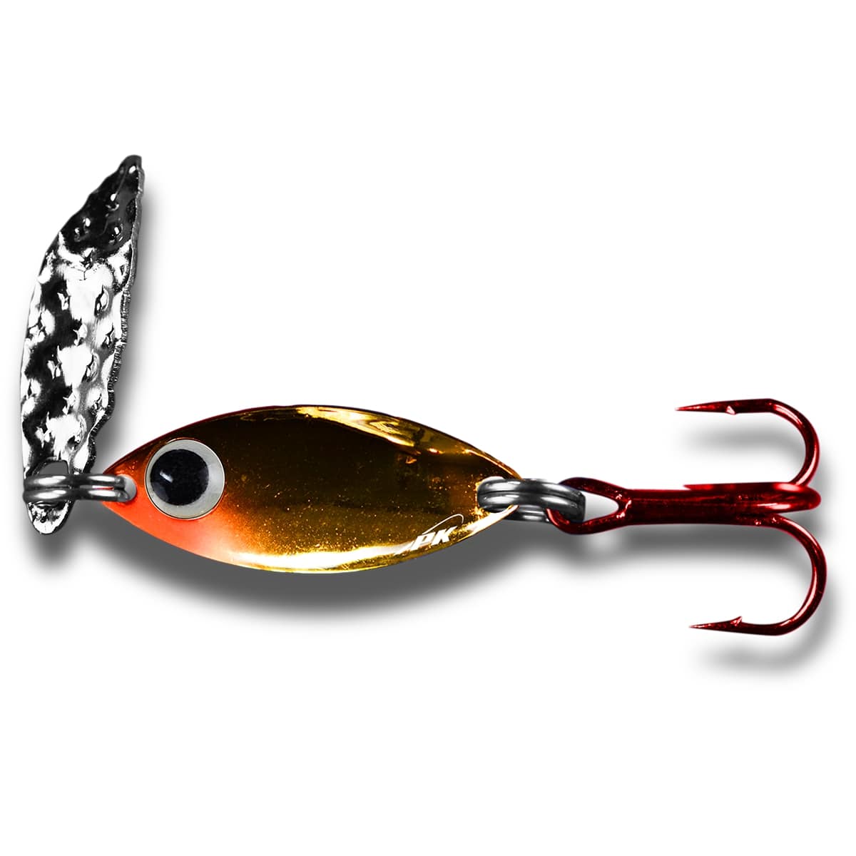 319 ICE FISHING SPOON from SHARK, galvanic,60mm,Owner,Maruto hook
