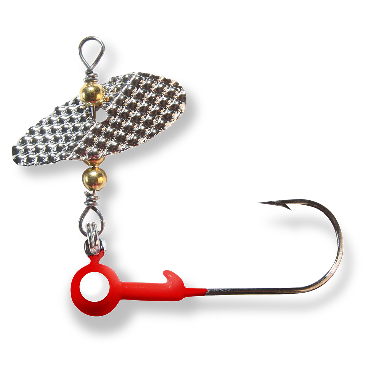 Pk Lures Spin A Jig - Red Glow - 1/8 oz - North 40 Outfitters