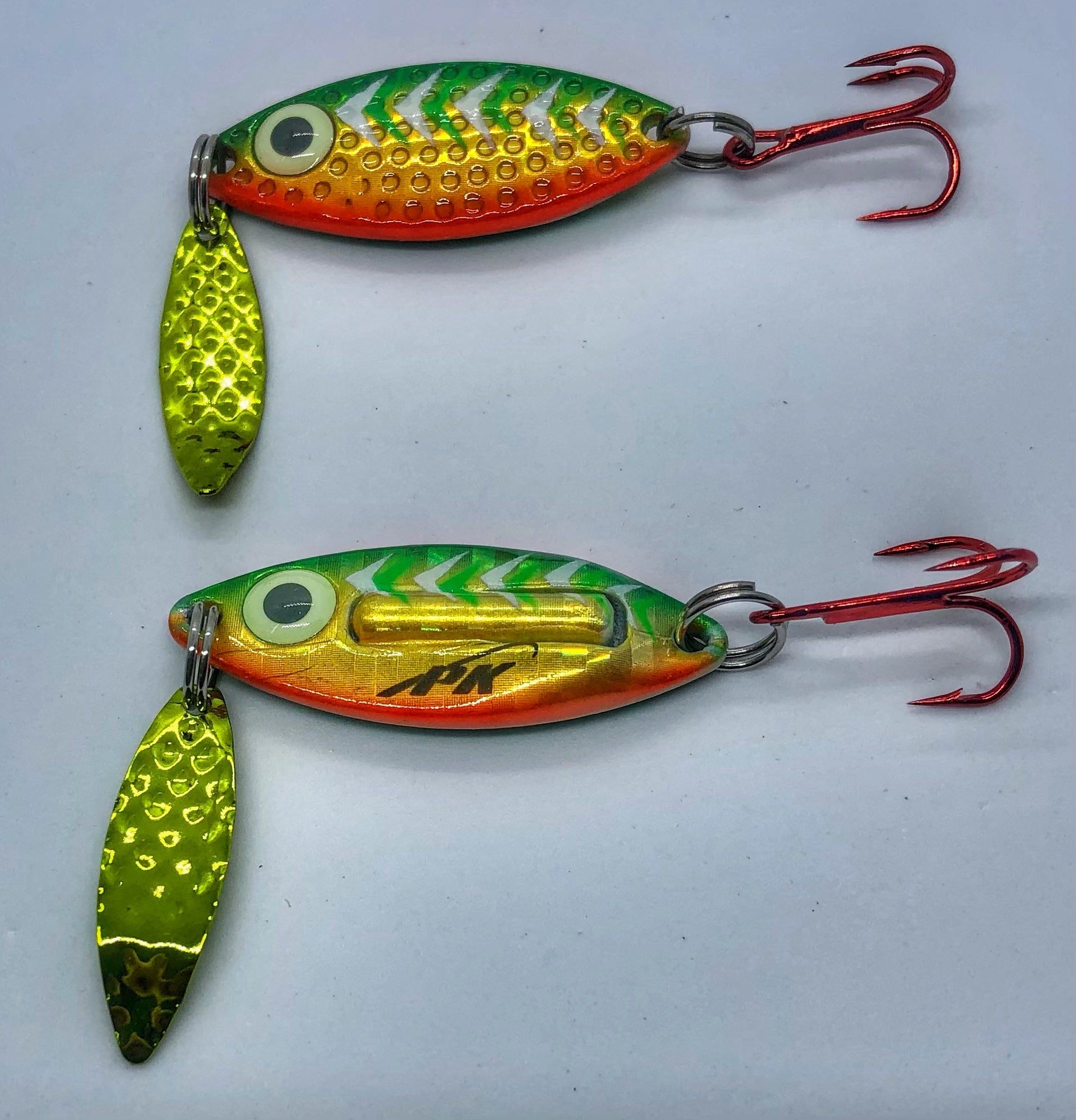 Pk Rattle Spoon PK Rattle Spoon - Gold Hologram Back – PK Lures